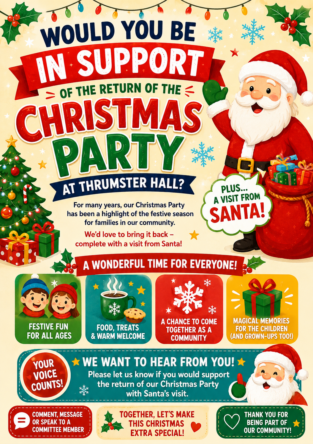 Christmas Party Poster